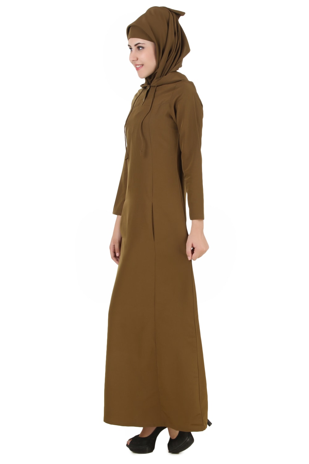 Rihana Olive Green Kashibo Abaya