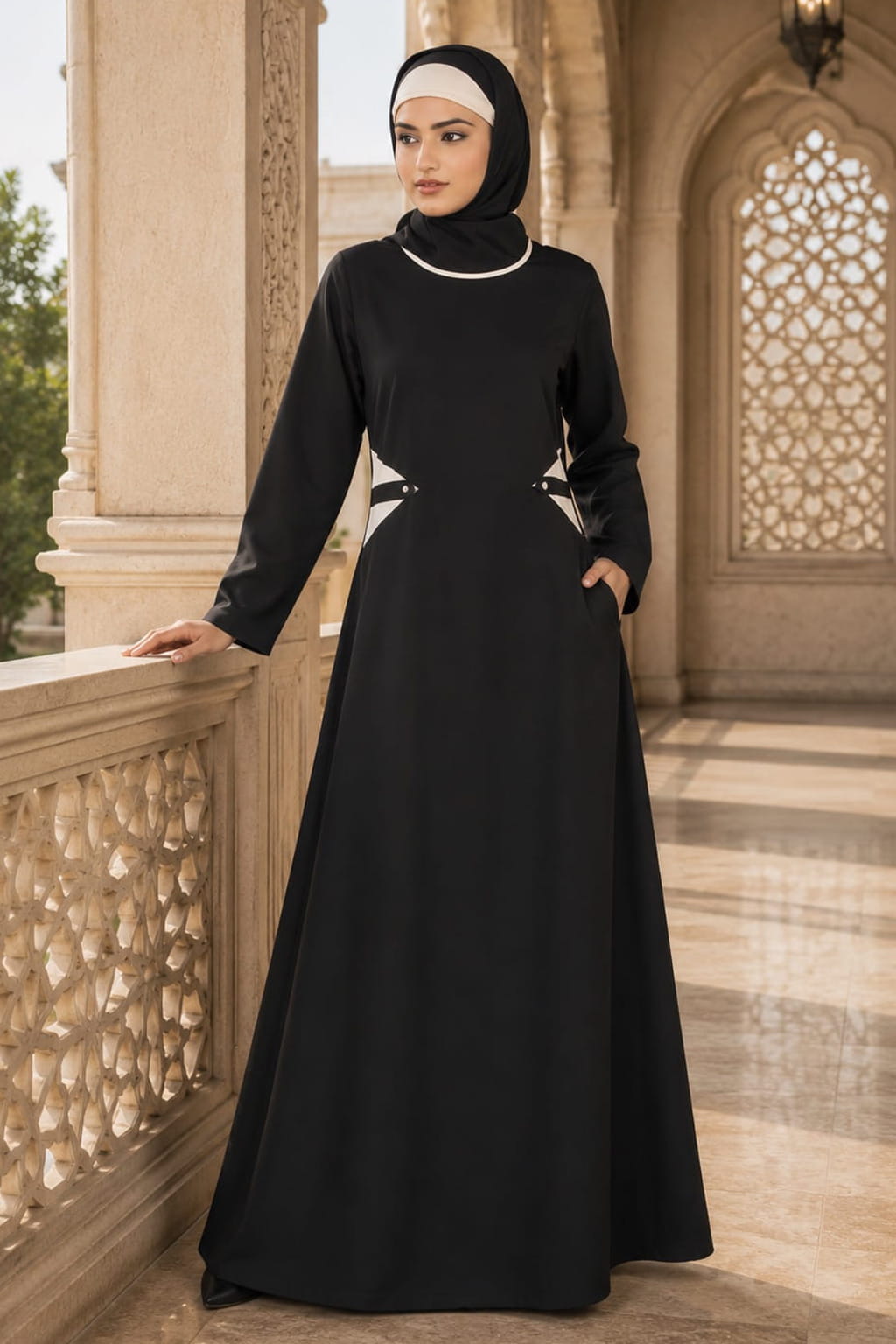 formal abaya dress Urshia Black Hand or Machine wash Material:95%Polyester+5%Elastane Illa Illa sweater dress Prom Dresses Houston's Prom