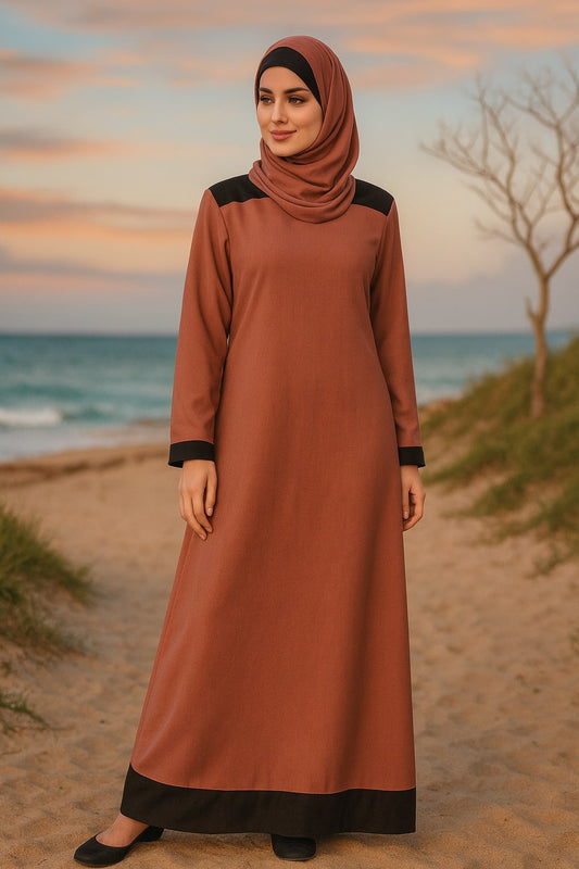 Zarmina Redwood Abaya