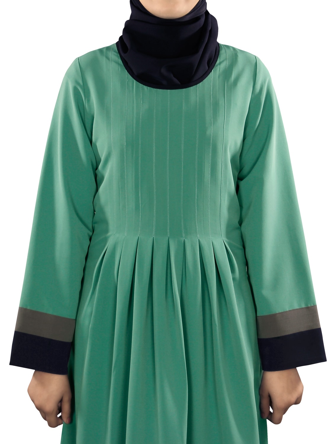 Sehrish Aura Green Abaya