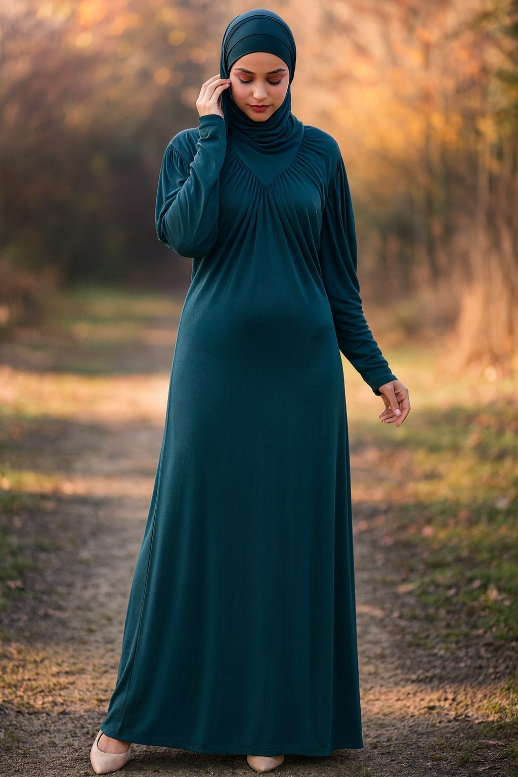 Buy Zayba Jersey Abaya Online | Party Wear High Neck Abayas MyBatua.com Buy Zayba Jersey Abaya Online | Party Wear High Neck Abayas MyBatua.com