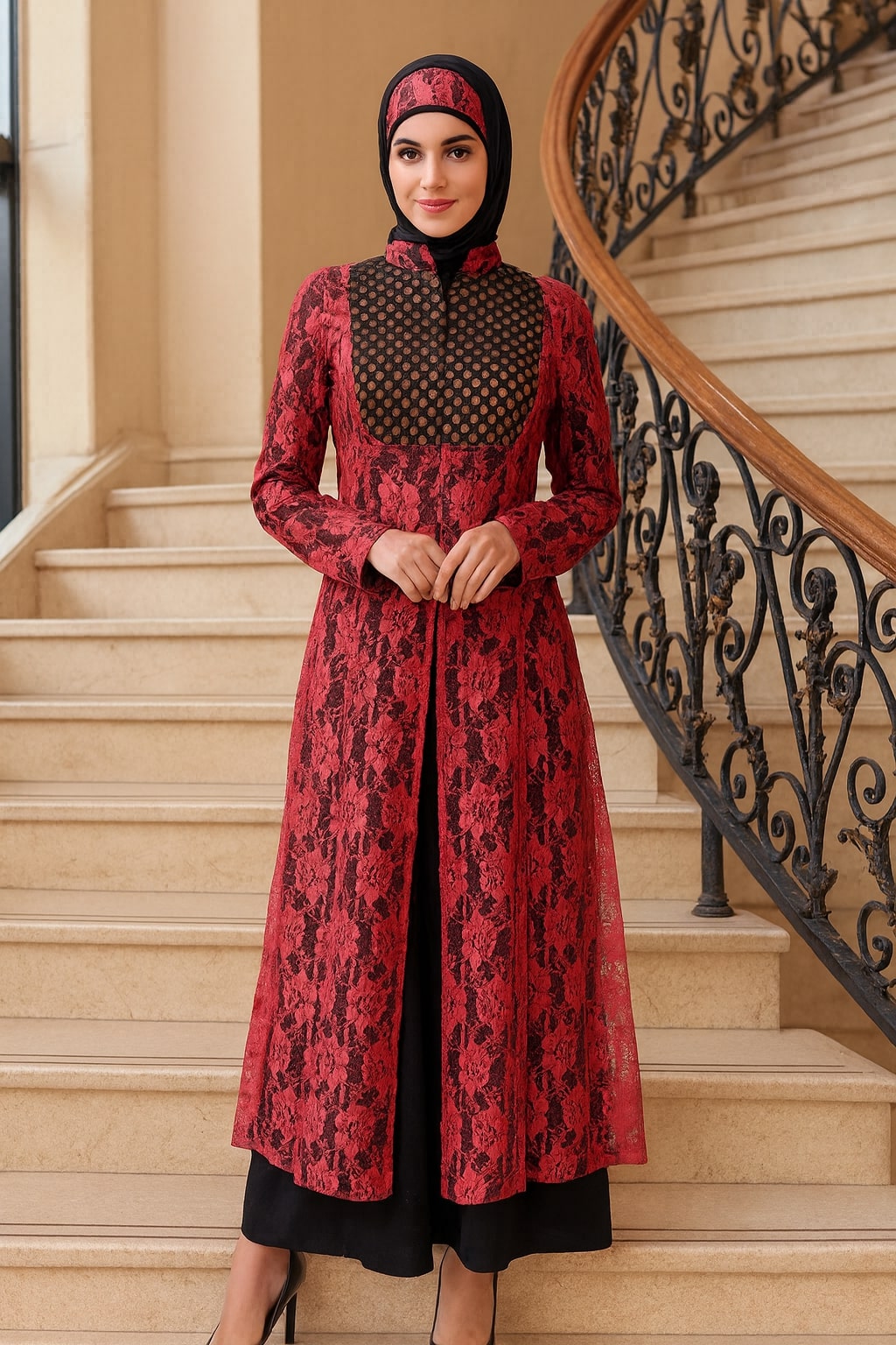 open lace back dress ZIMMERMANN Silk Wrap Dress