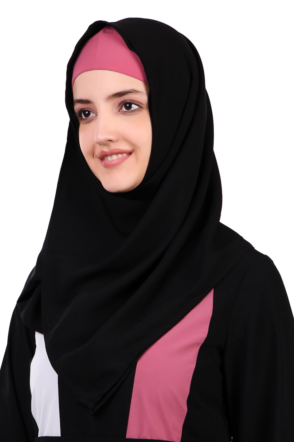 Multi Color Multi Panel Flared Abaya