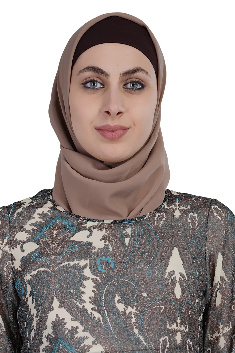 Printed Georgette Dual Layer Abaya AYG-002