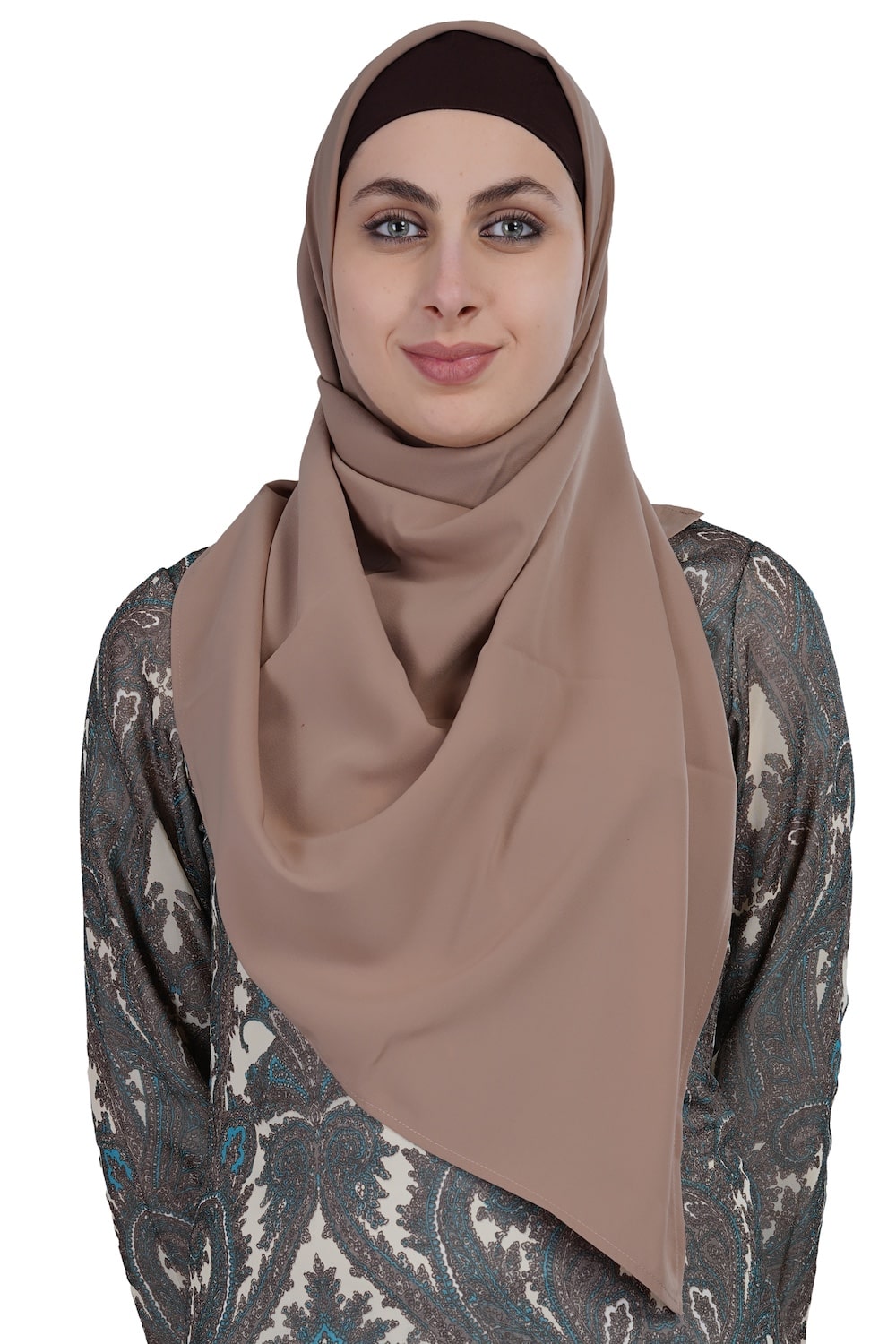 Printed Georgette Dual Layer Abaya AYG-002