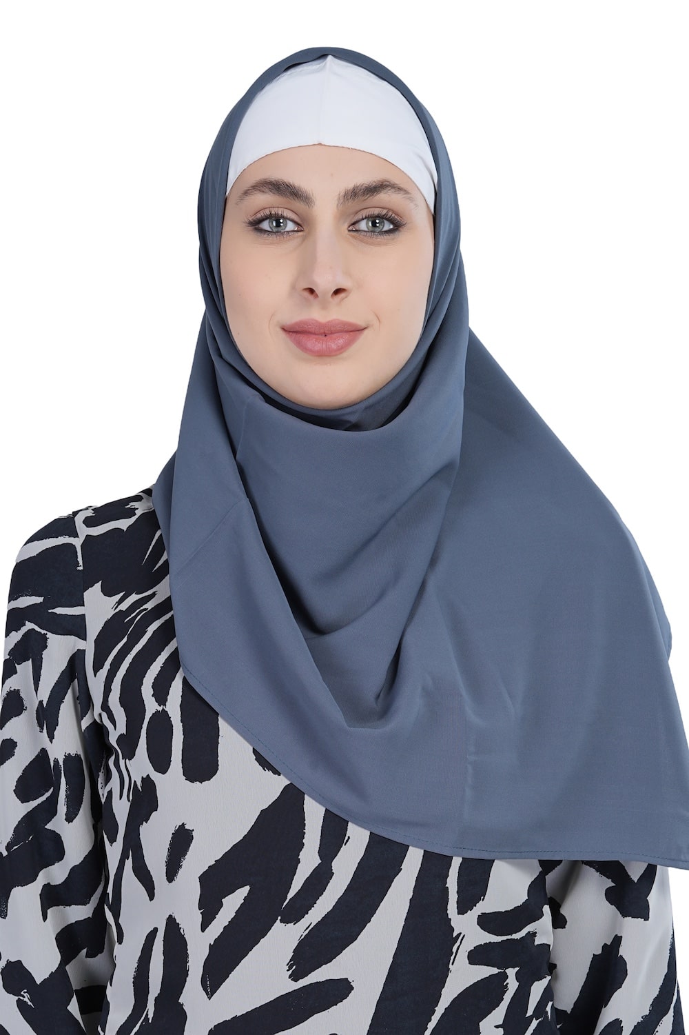 Printed Georgette Dual Layer Abaya AYG-003