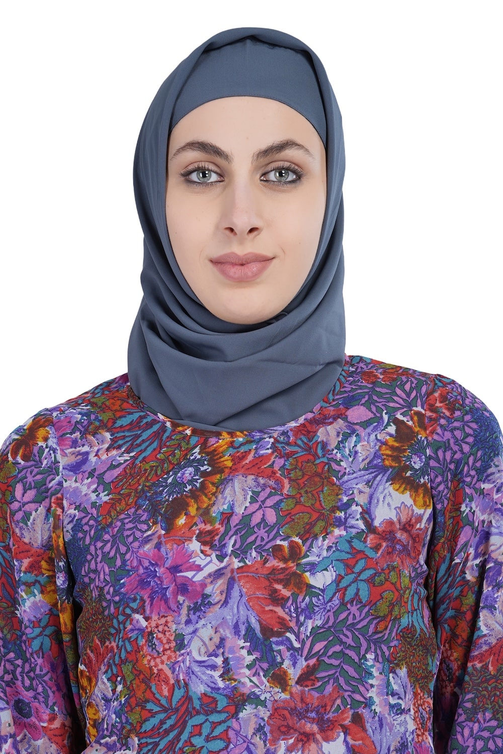 Printed Georgette Dual Layer Abaya AYG-004