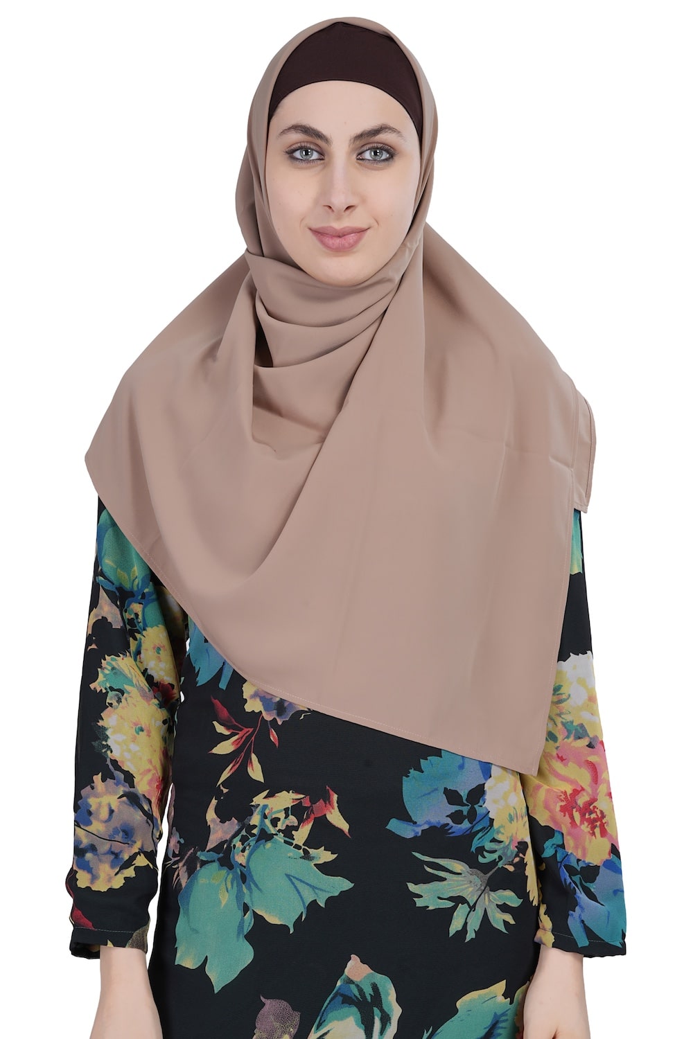 Printed Georgette Dual Layer Abaya AYG-008