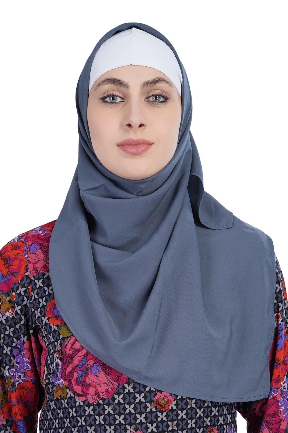 Printed Georgette Dual Layer Abaya AYG-014