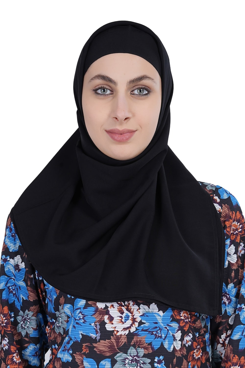 Printed Georgette Dual Layer Abaya AYG-016