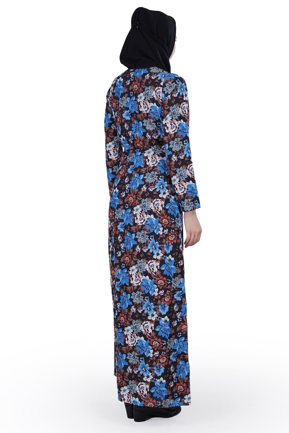 Printed Georgette Dual Layer Abaya AYG-016