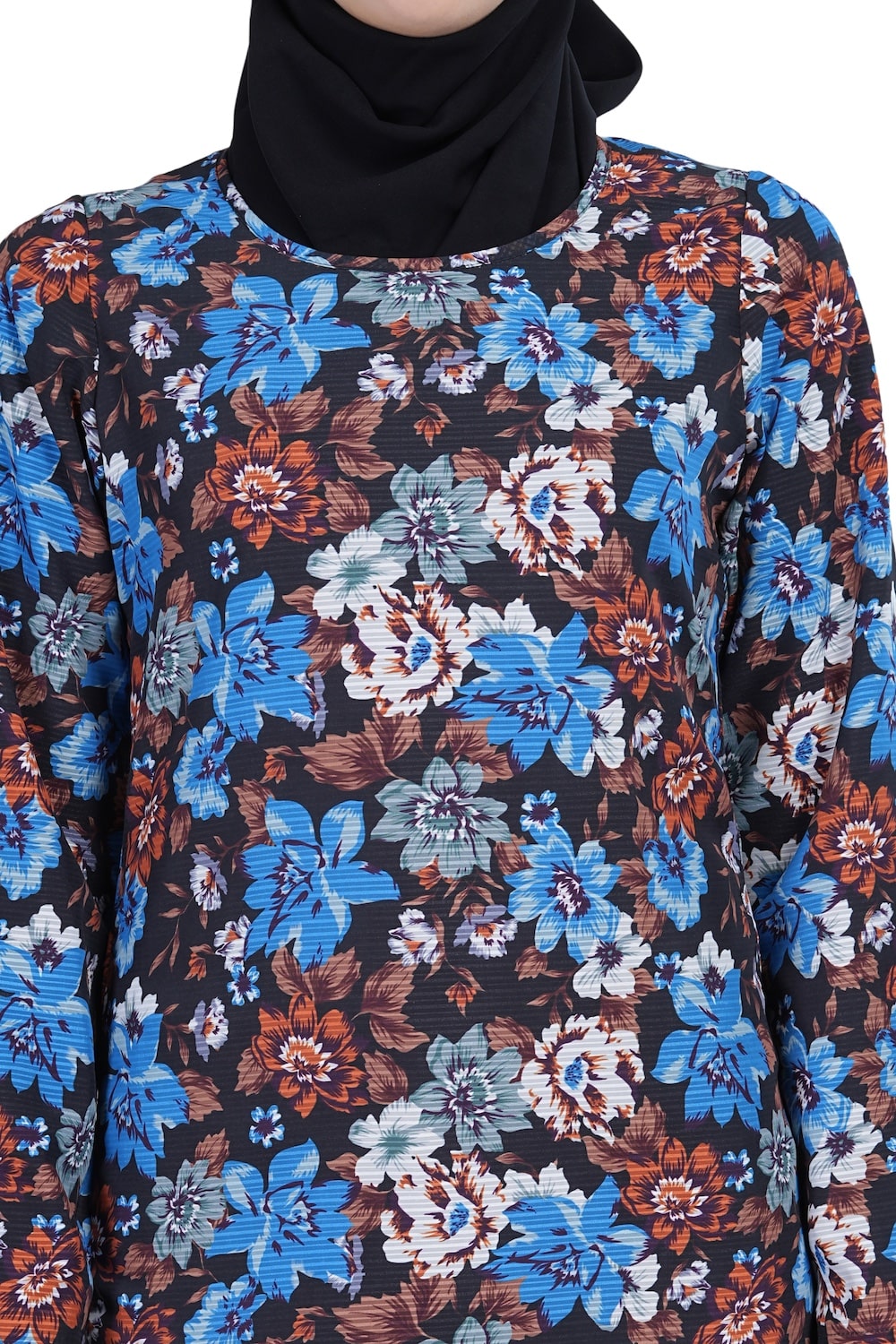 Printed Georgette Dual Layer Abaya AYG-016