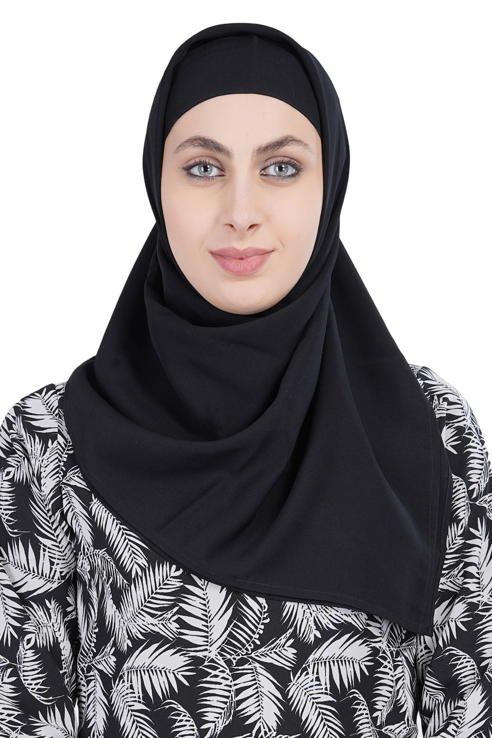Printed Georgette Dual Layer Abaya AYG-021
