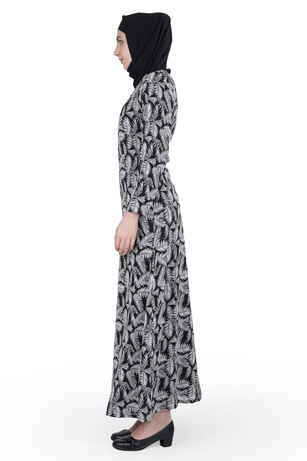 Printed Georgette Dual Layer Abaya AYG-021