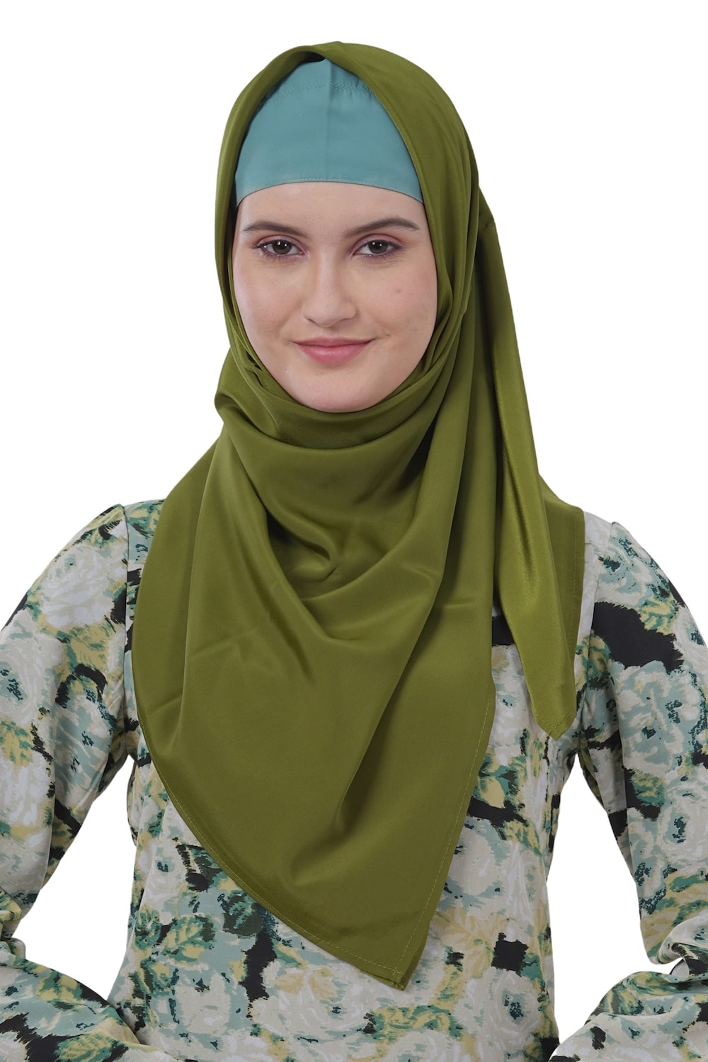 Printed Georgette Dual Layer Abaya AYG-032