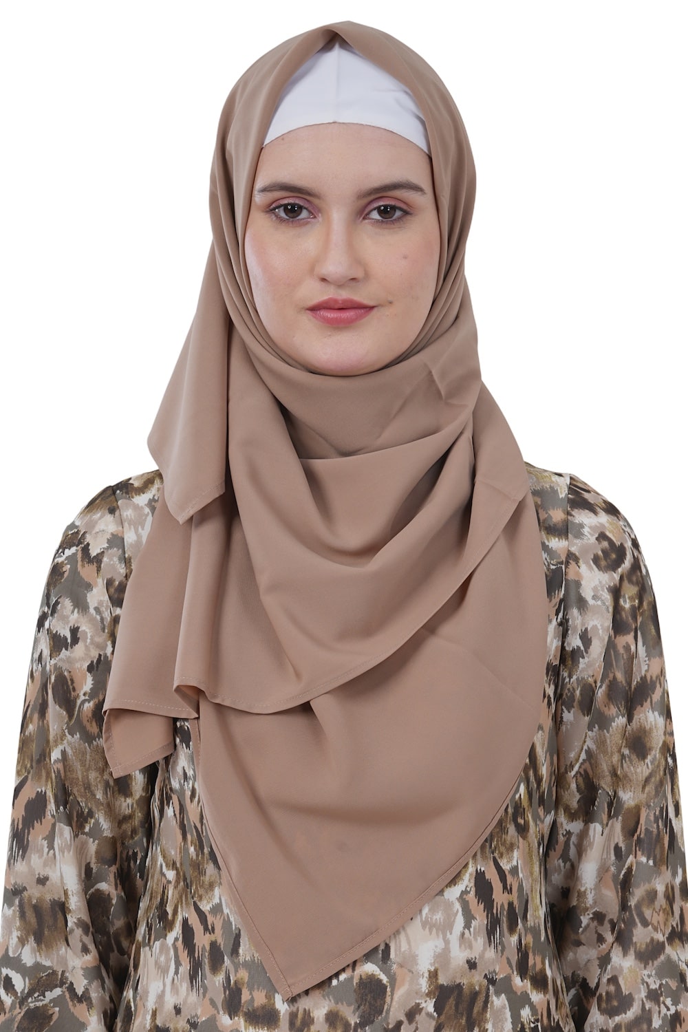 Printed Georgette Dual Layer Abaya AYG-036