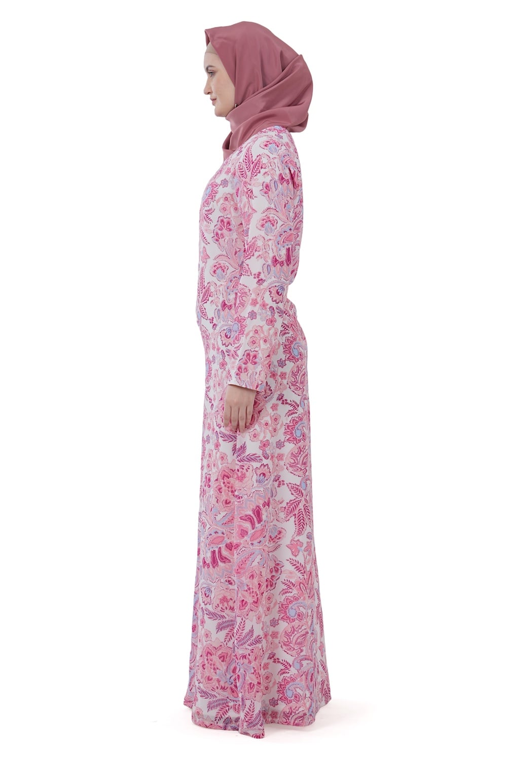 Printed Georgette Dual Layer Abaya AYG-040