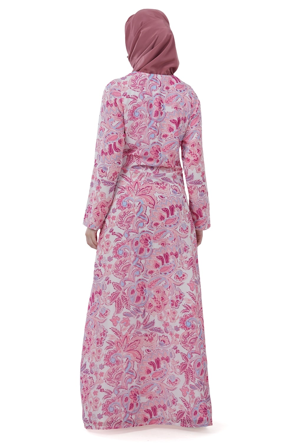 Printed Georgette Dual Layer Abaya AYG-040