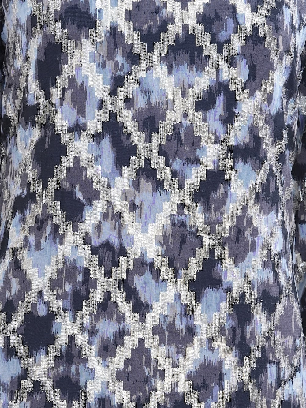 Printed Lurex Georgette Dual Layer Abaya AYG-041