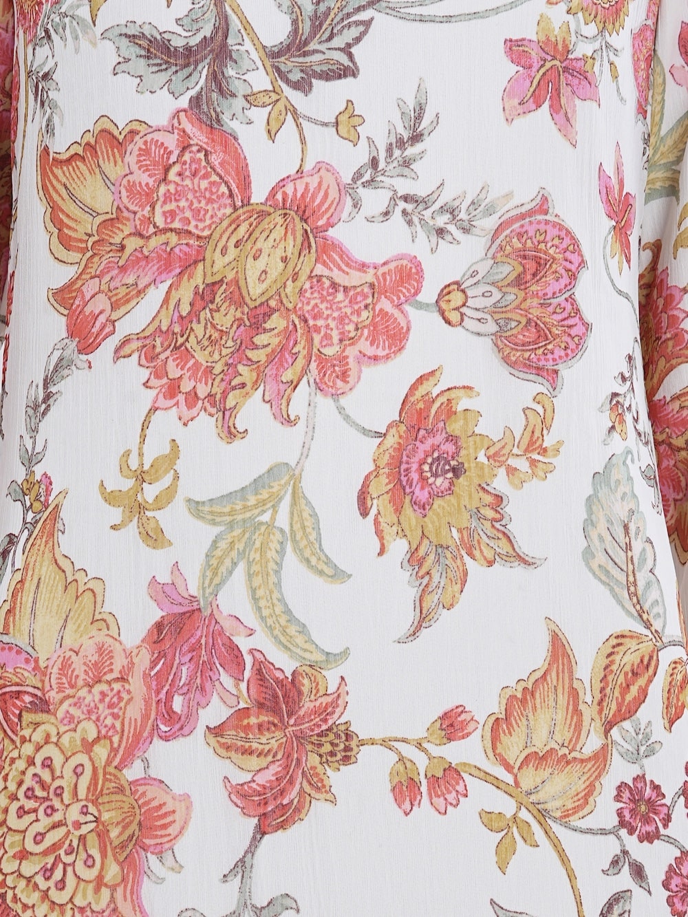 Printed Chiffon Dual Layer Abaya AYG-042