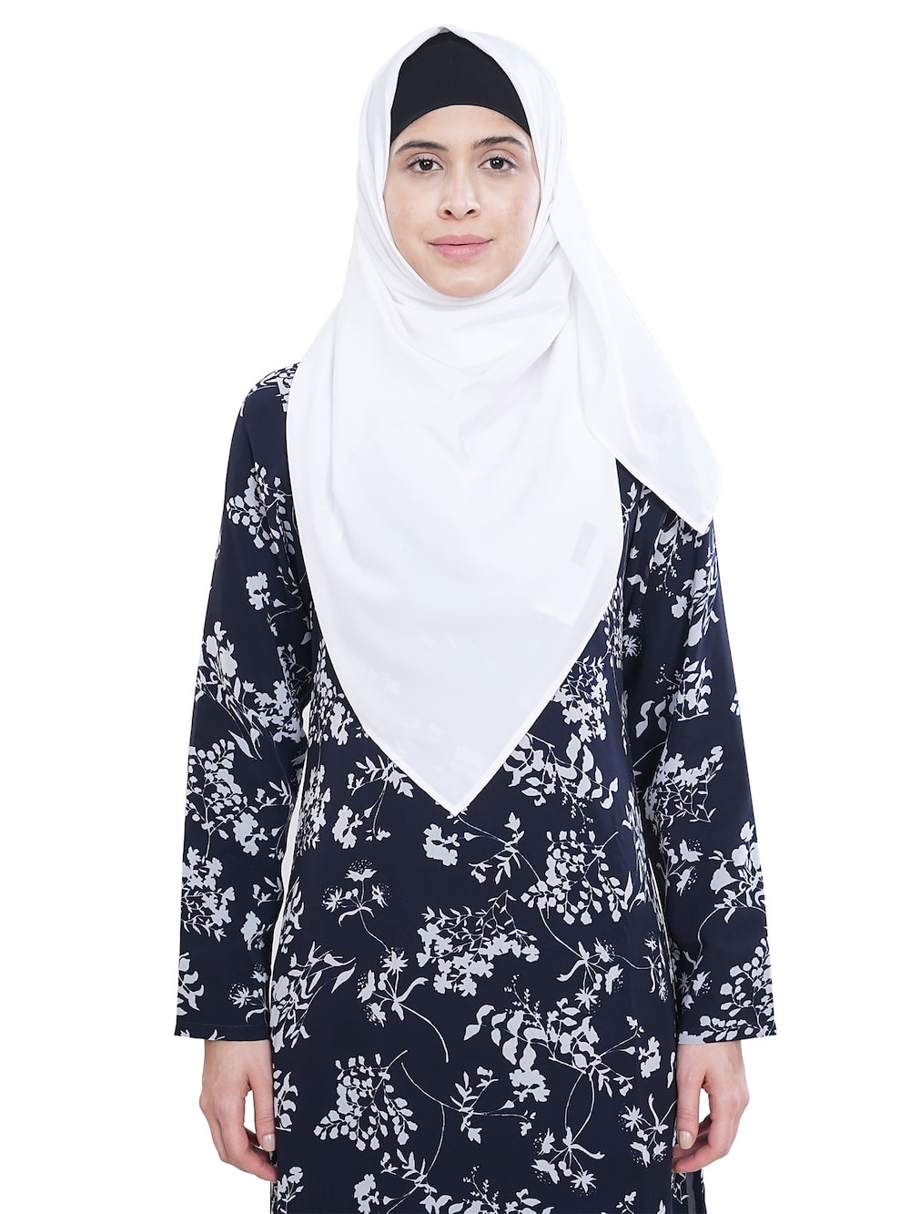 Printed Georgette Dual Layer Abaya AYG-043