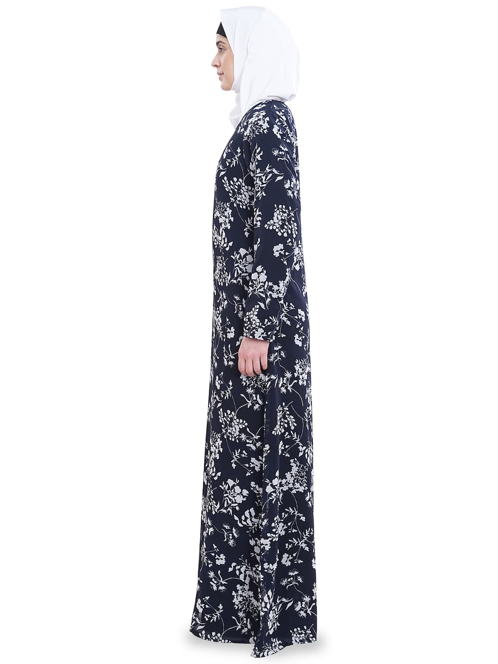 Printed Georgette Dual Layer Abaya AYG-043