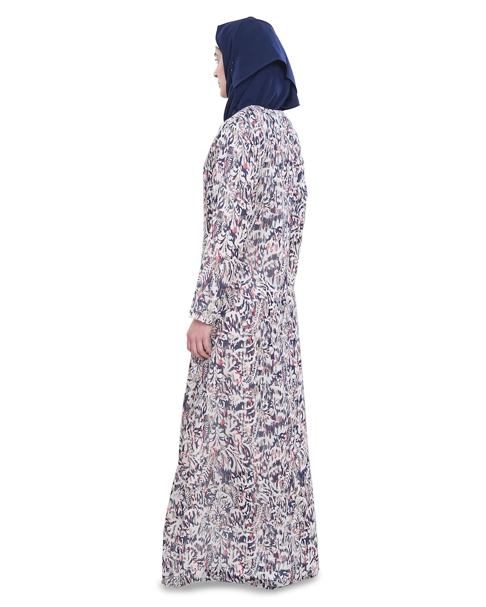 Printed Georgette Dual Layer Abaya AYG-046