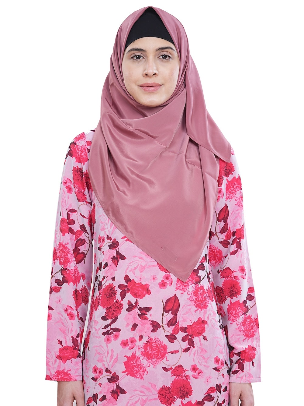 Printed Georgette Dual Layer Abaya AYG-048