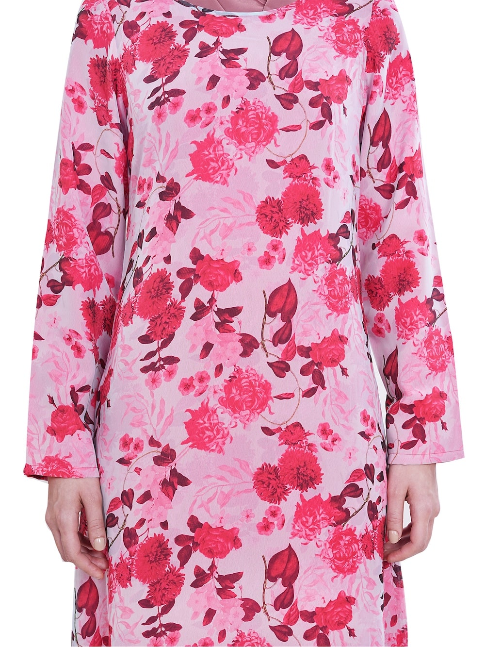 Printed Georgette Dual Layer Abaya AYG-048