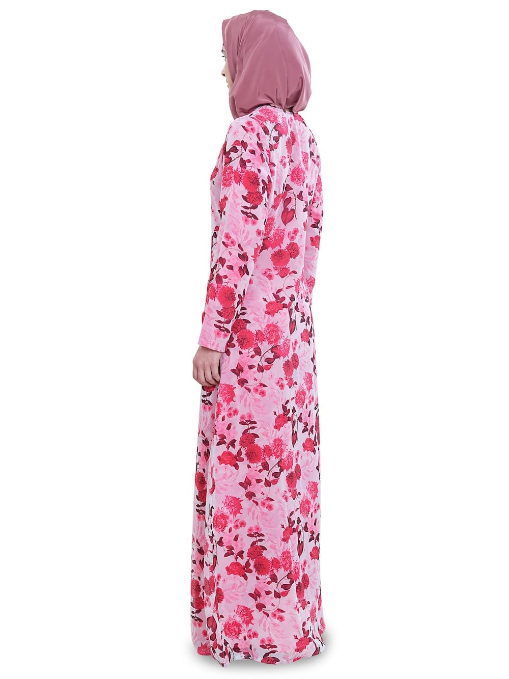 Printed Georgette Dual Layer Abaya AYG-048