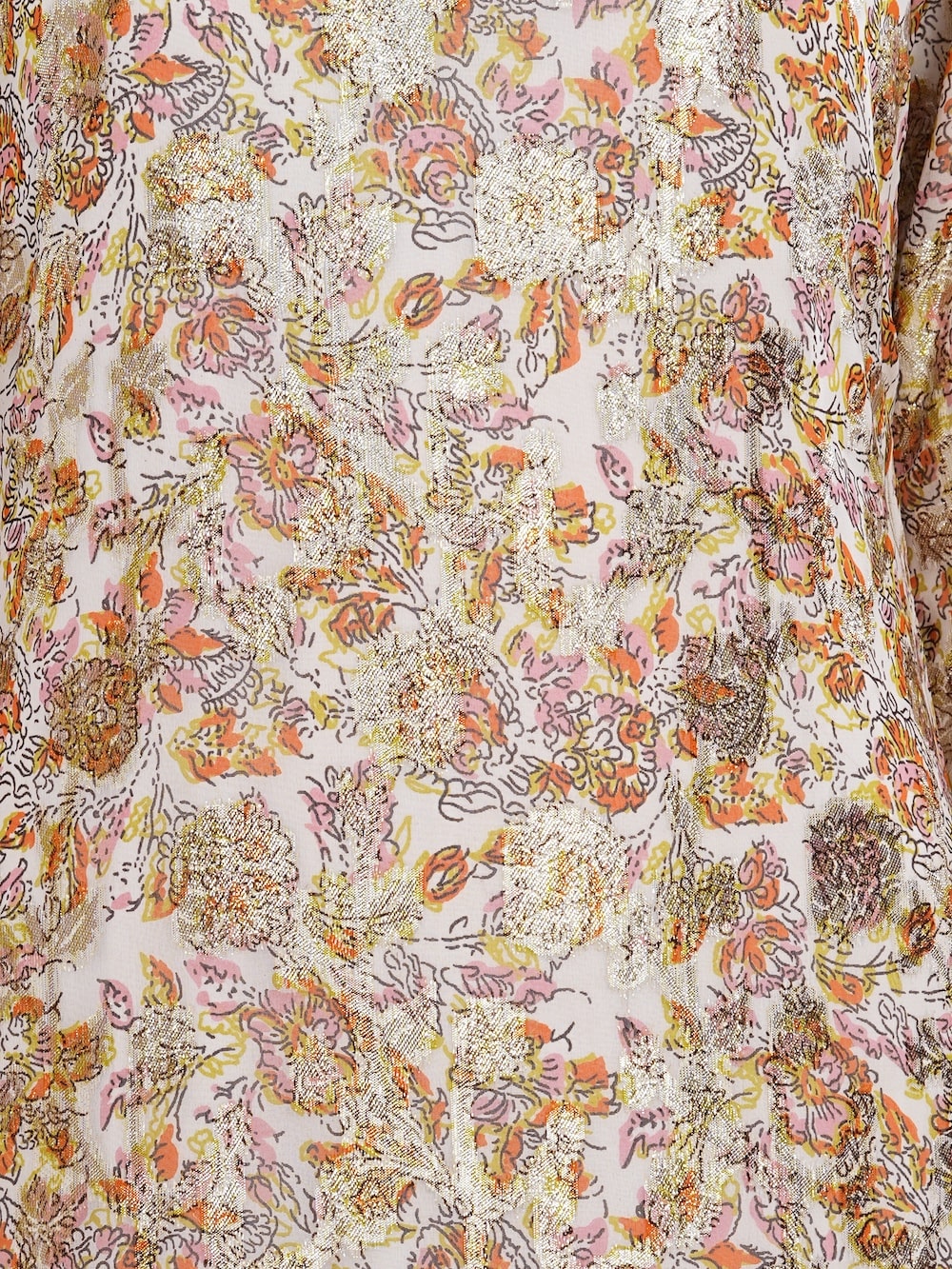 Printed Lurex Georgette Dual Layer Abaya AYG-053