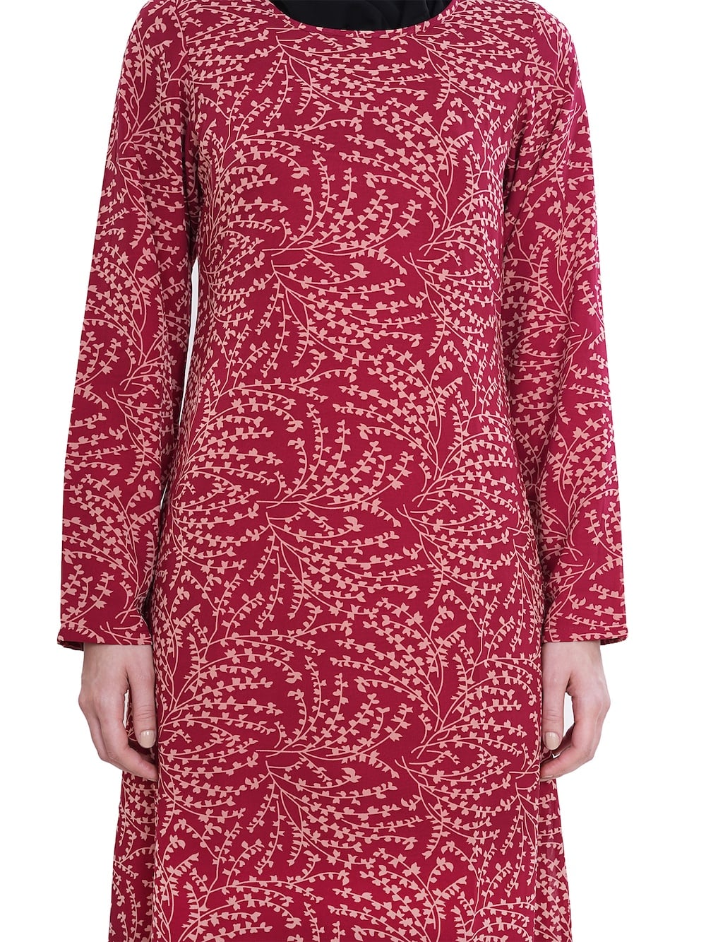 Printed Georgette Dual Layer Abaya AYG-055