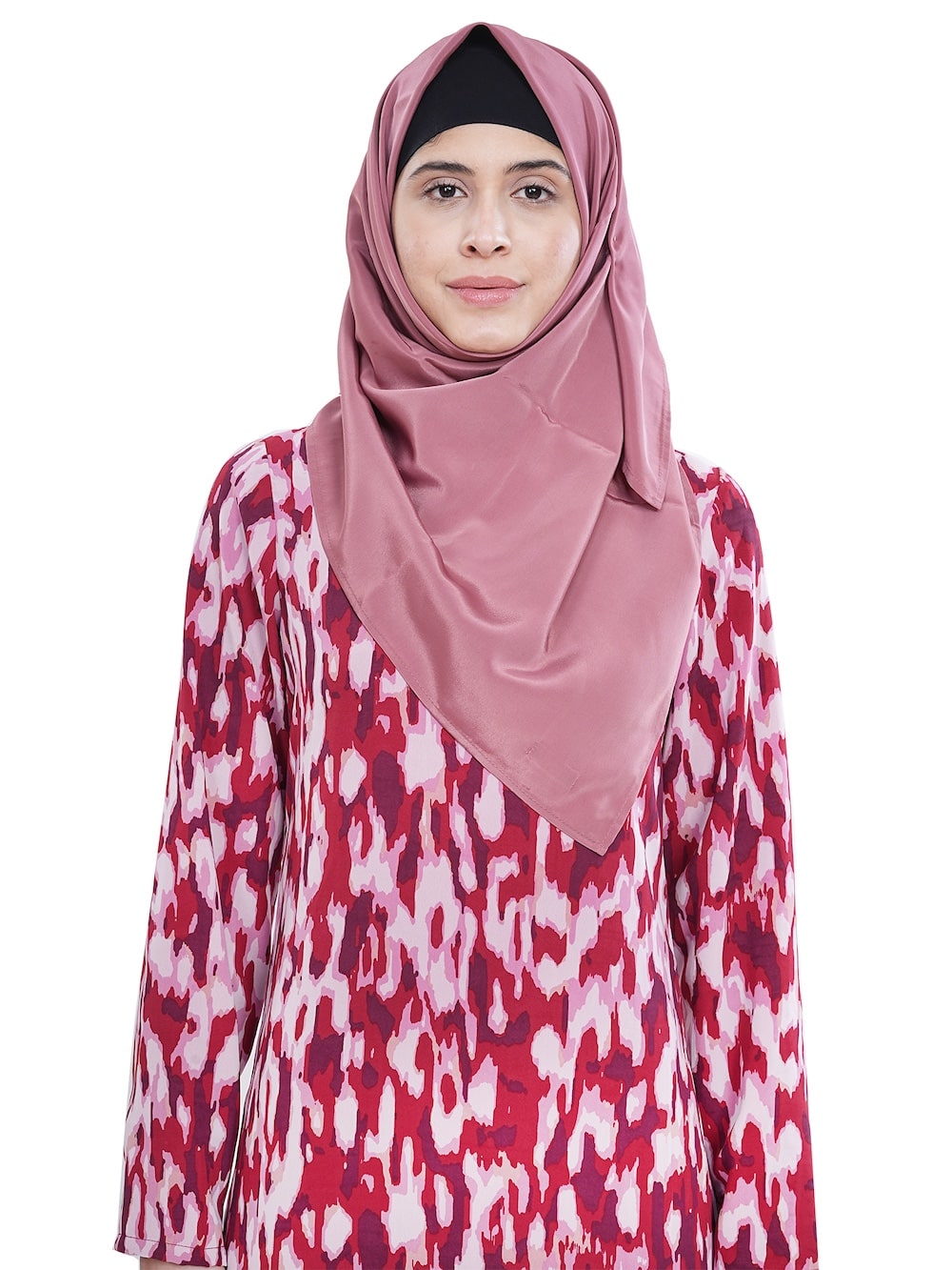 Printed Georgette Dual Layer Abaya AYG-057