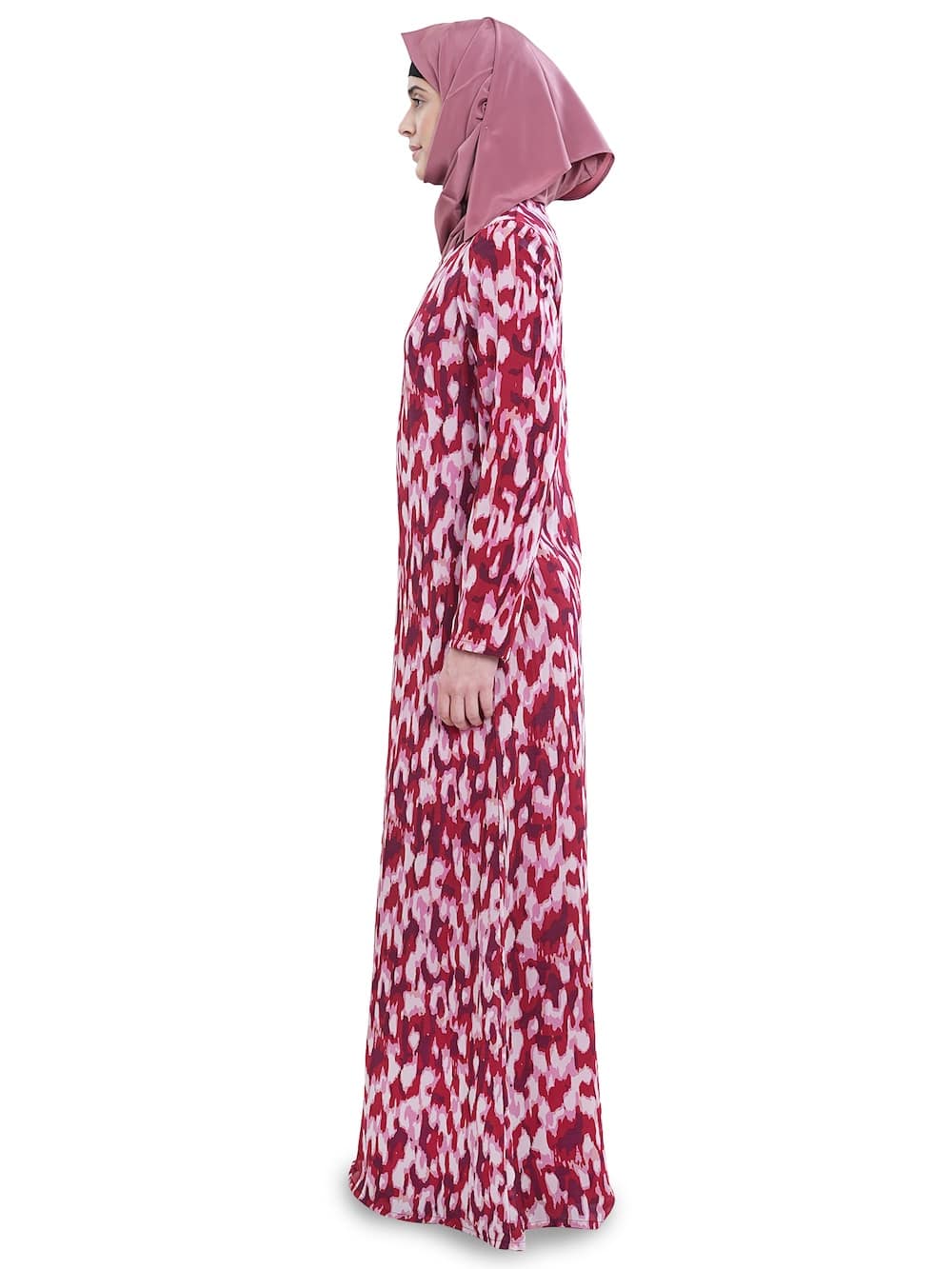 Printed Georgette Dual Layer Abaya AYG-057