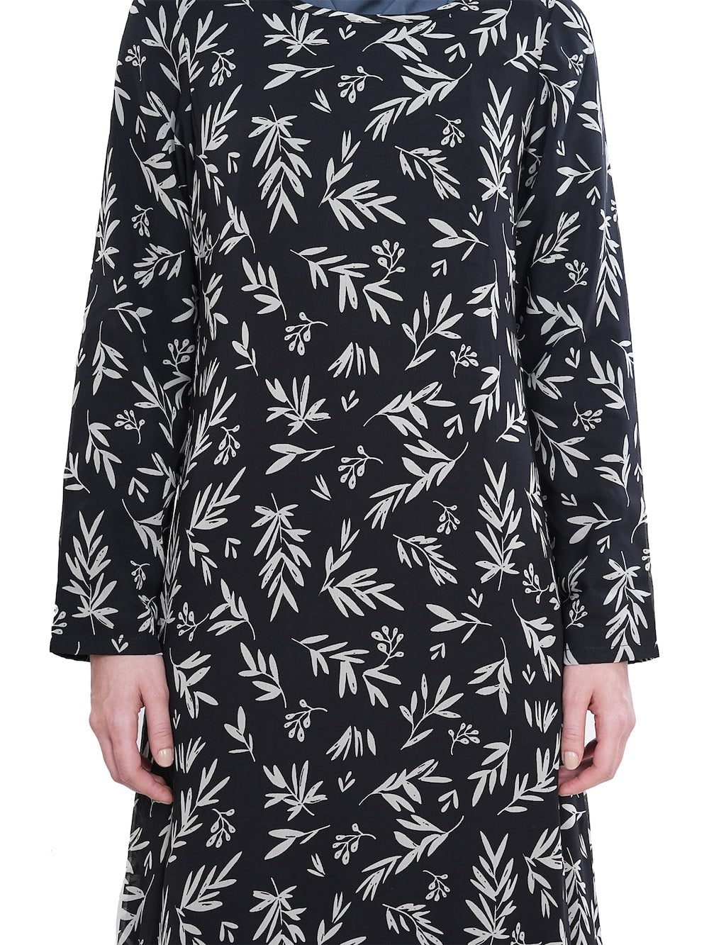 Printed Georgette Dual Layer Abaya AYG-059