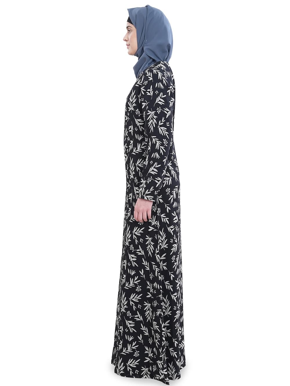 Printed Georgette Dual Layer Abaya AYG-059