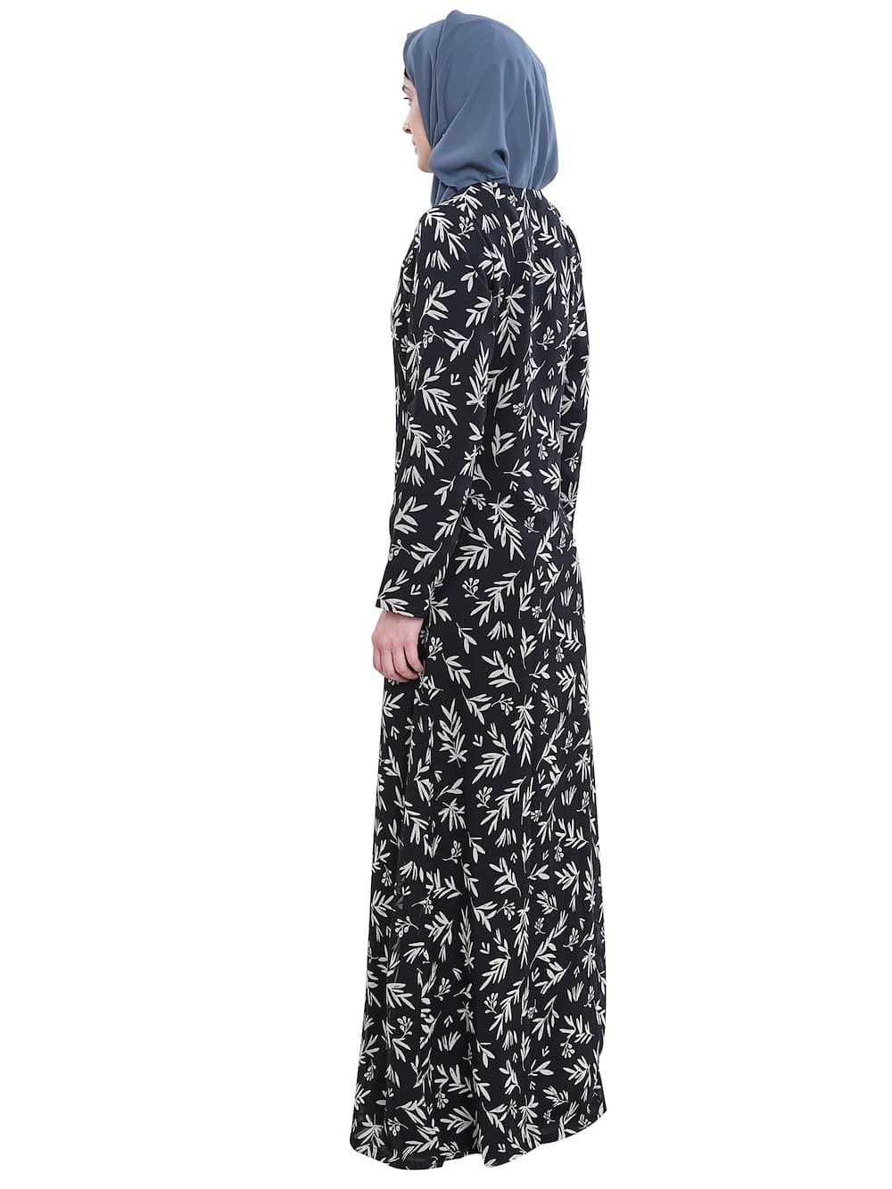 Printed Georgette Dual Layer Abaya AYG-059