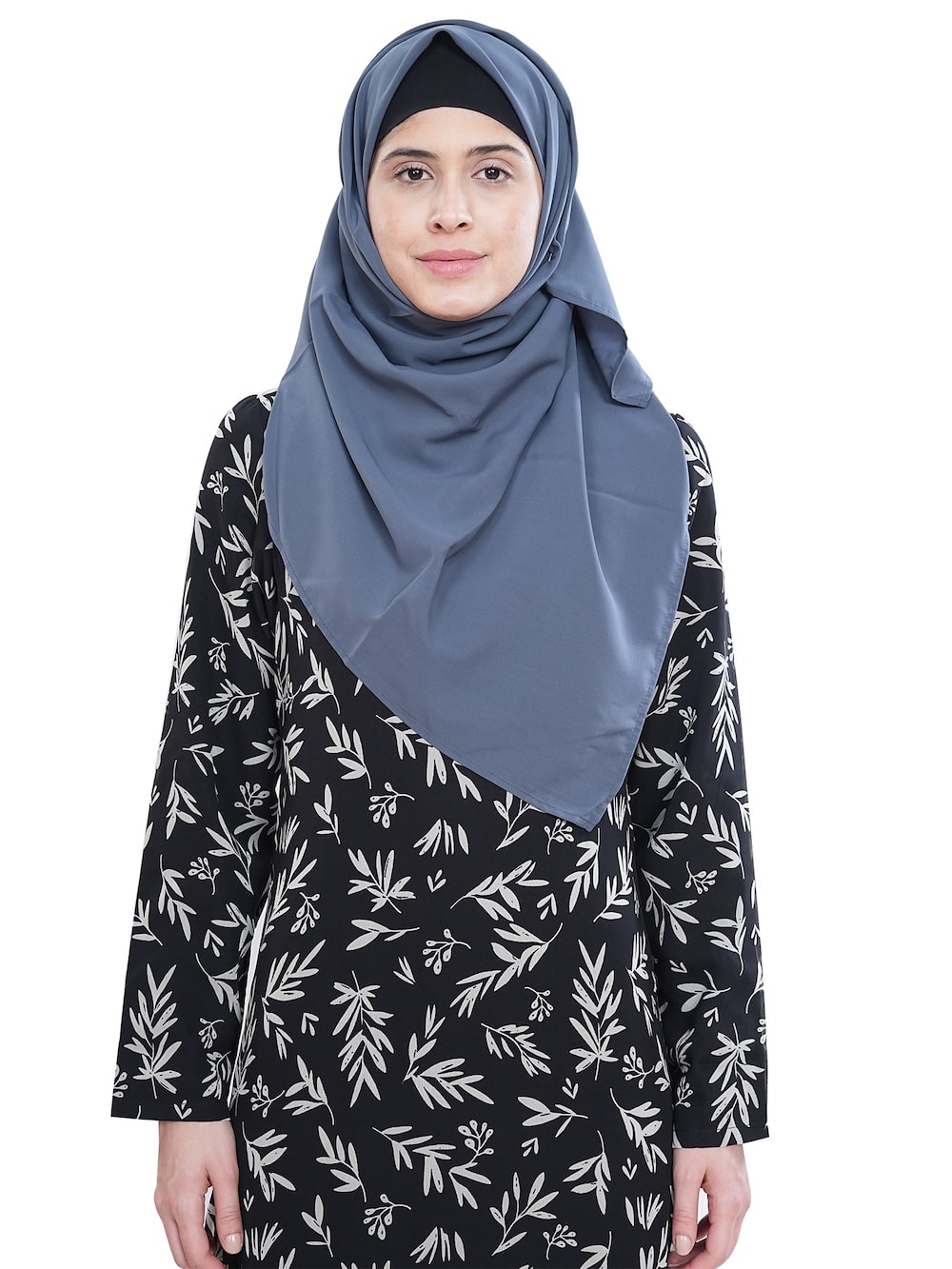 Printed Georgette Dual Layer Abaya AYG-059