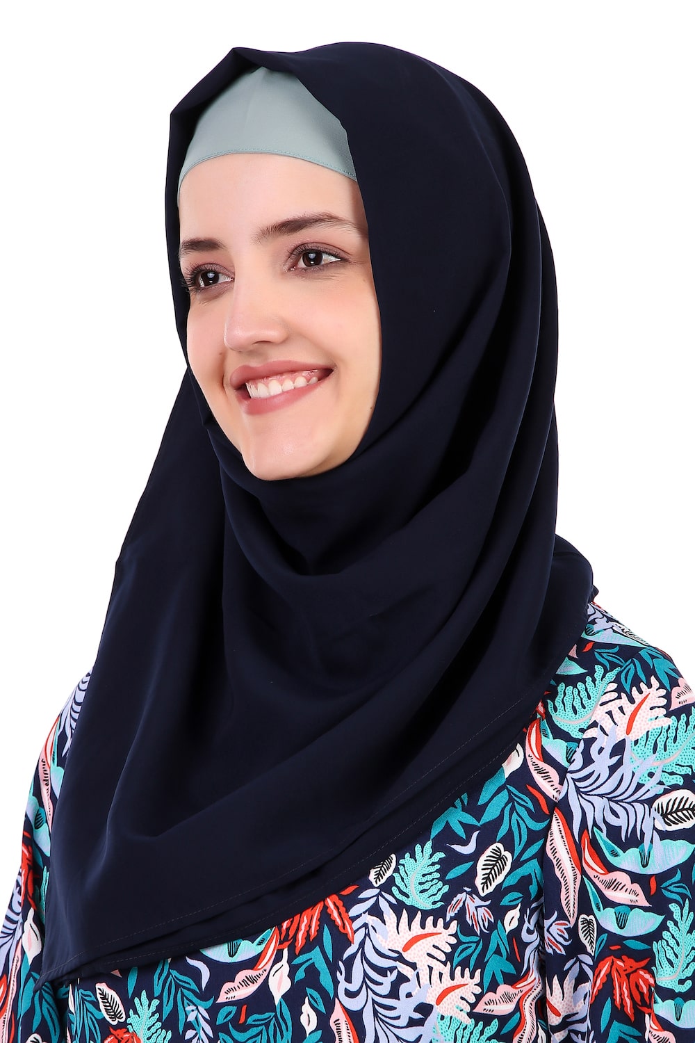 Printed Crepe Abaya AYP-409