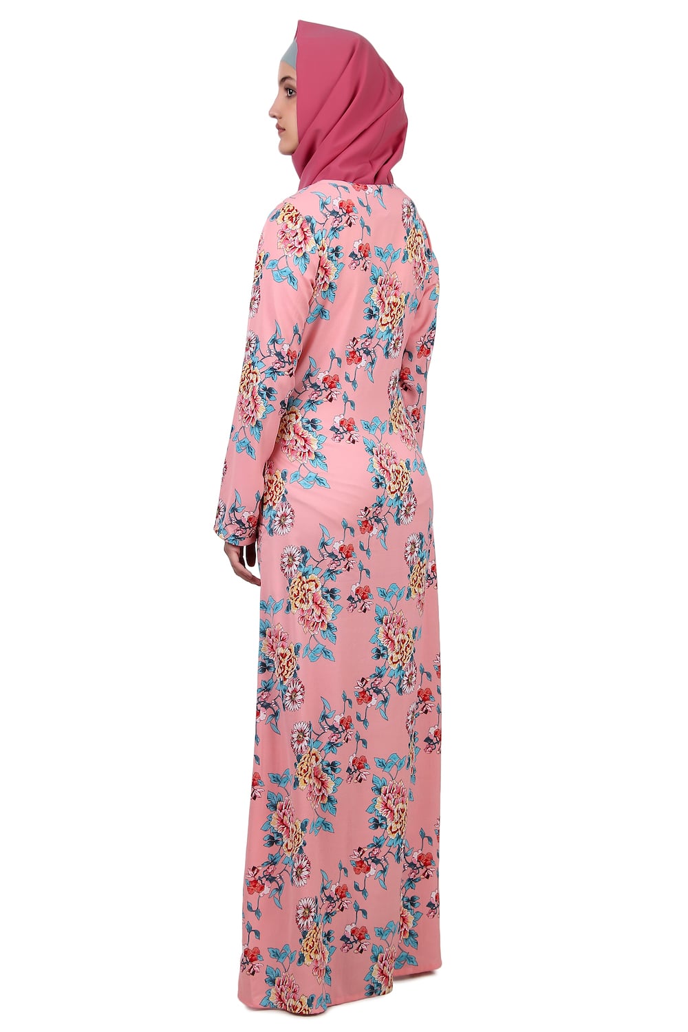Printed Crepe Abaya AYP-410