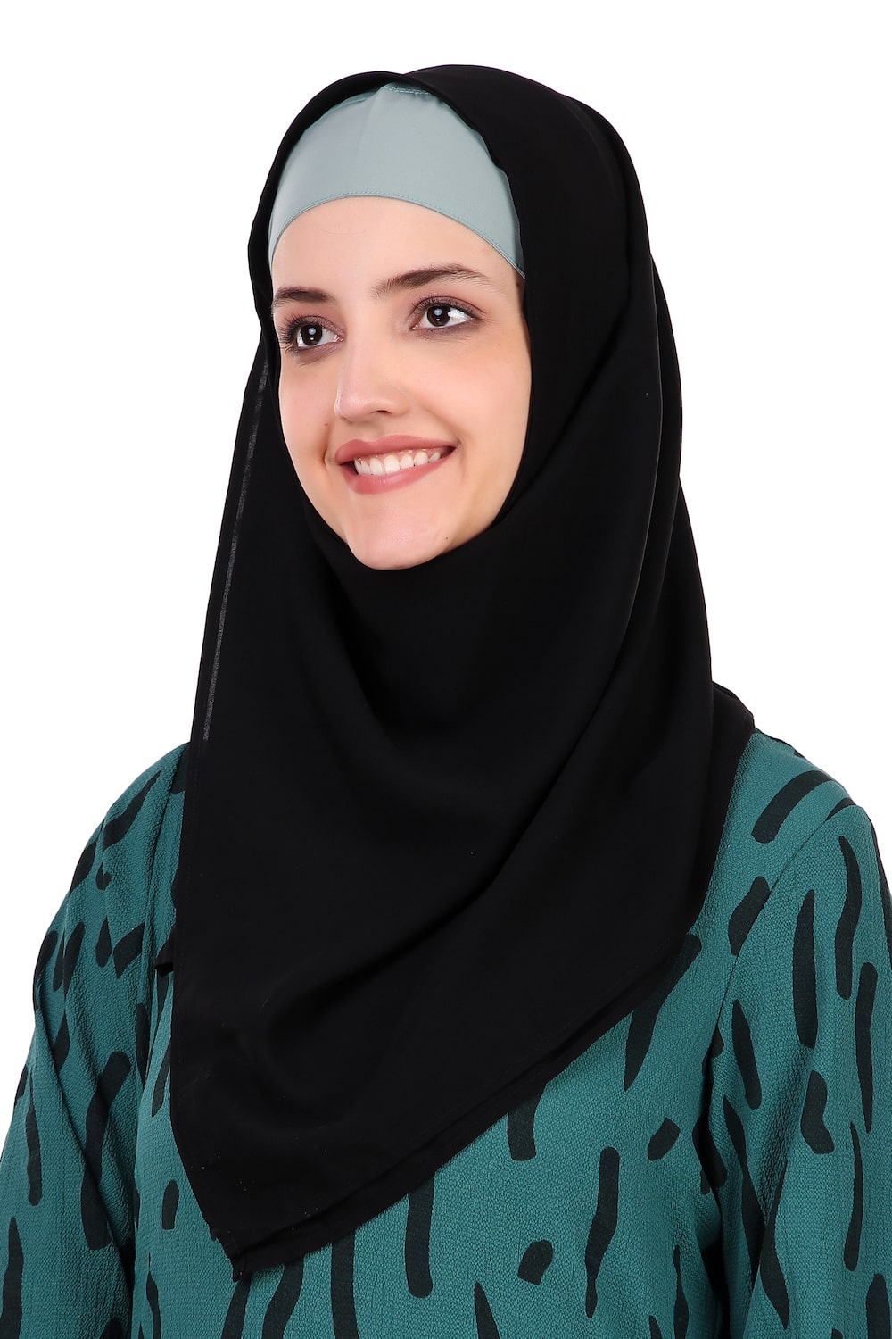 Printed Crepe Abaya AYP-411