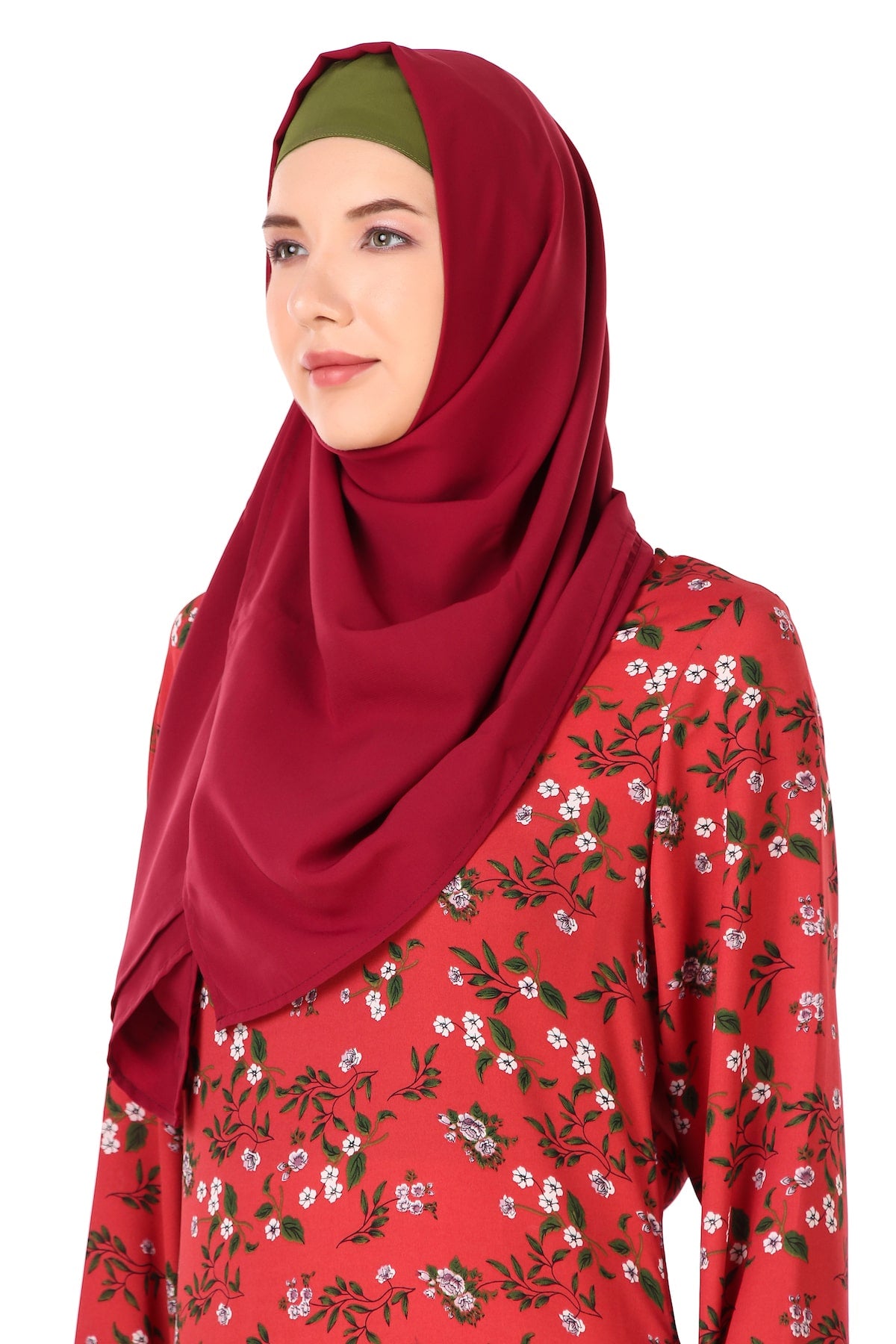 Printed Crepe Abaya AYP-421