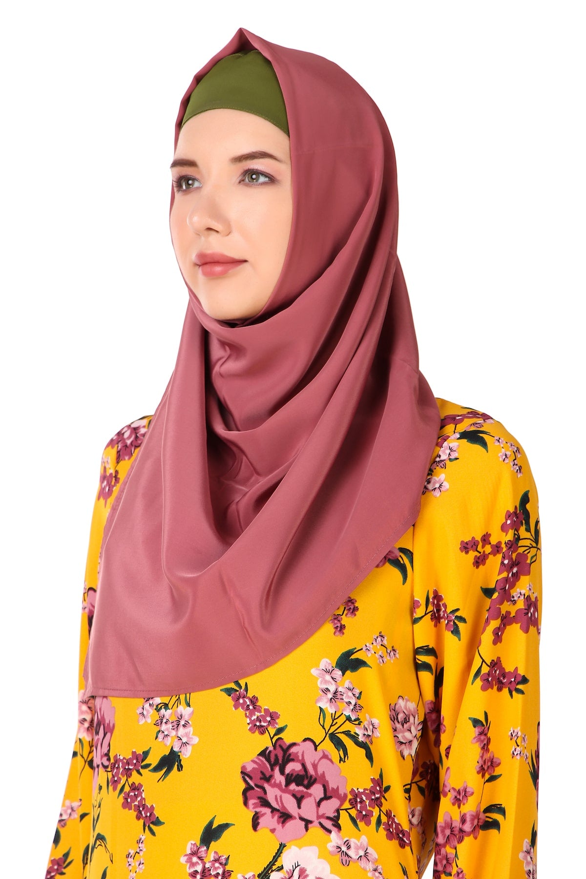 Printed Crepe Abaya AYP-423