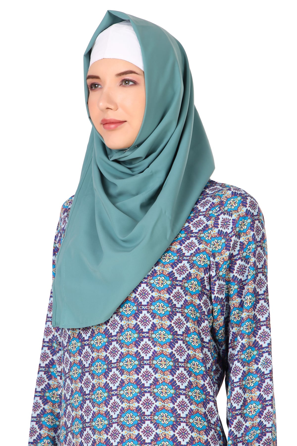 Printed Crepe Abaya AYP-428