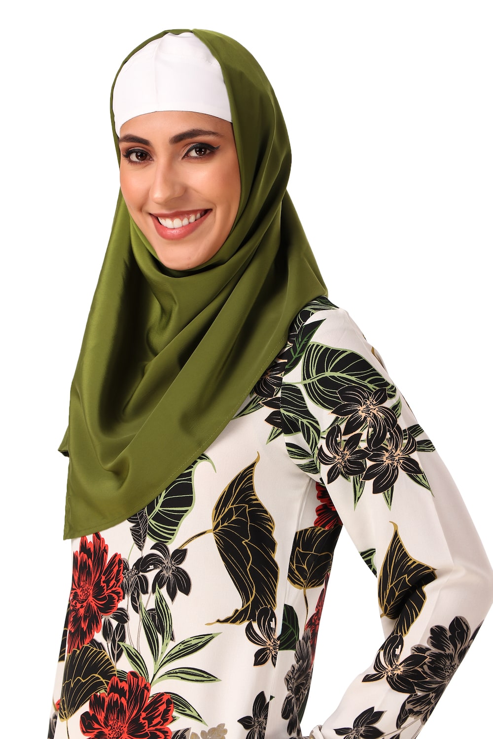Printed Crepe Abaya AYP-439