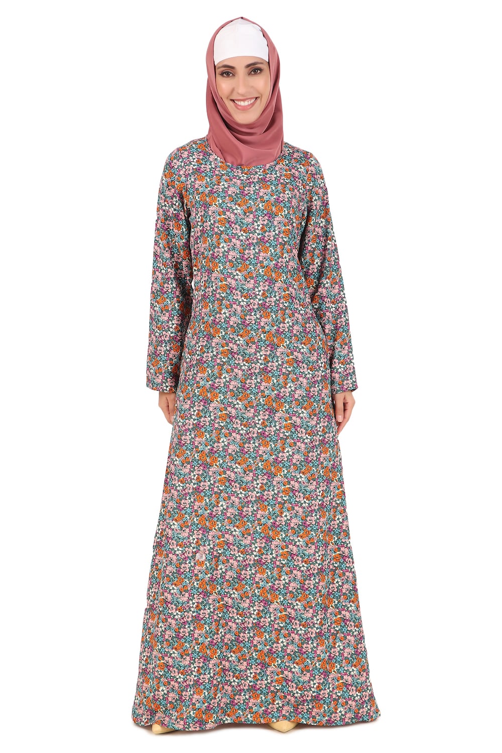 Printed Crepe Abaya AYP-441