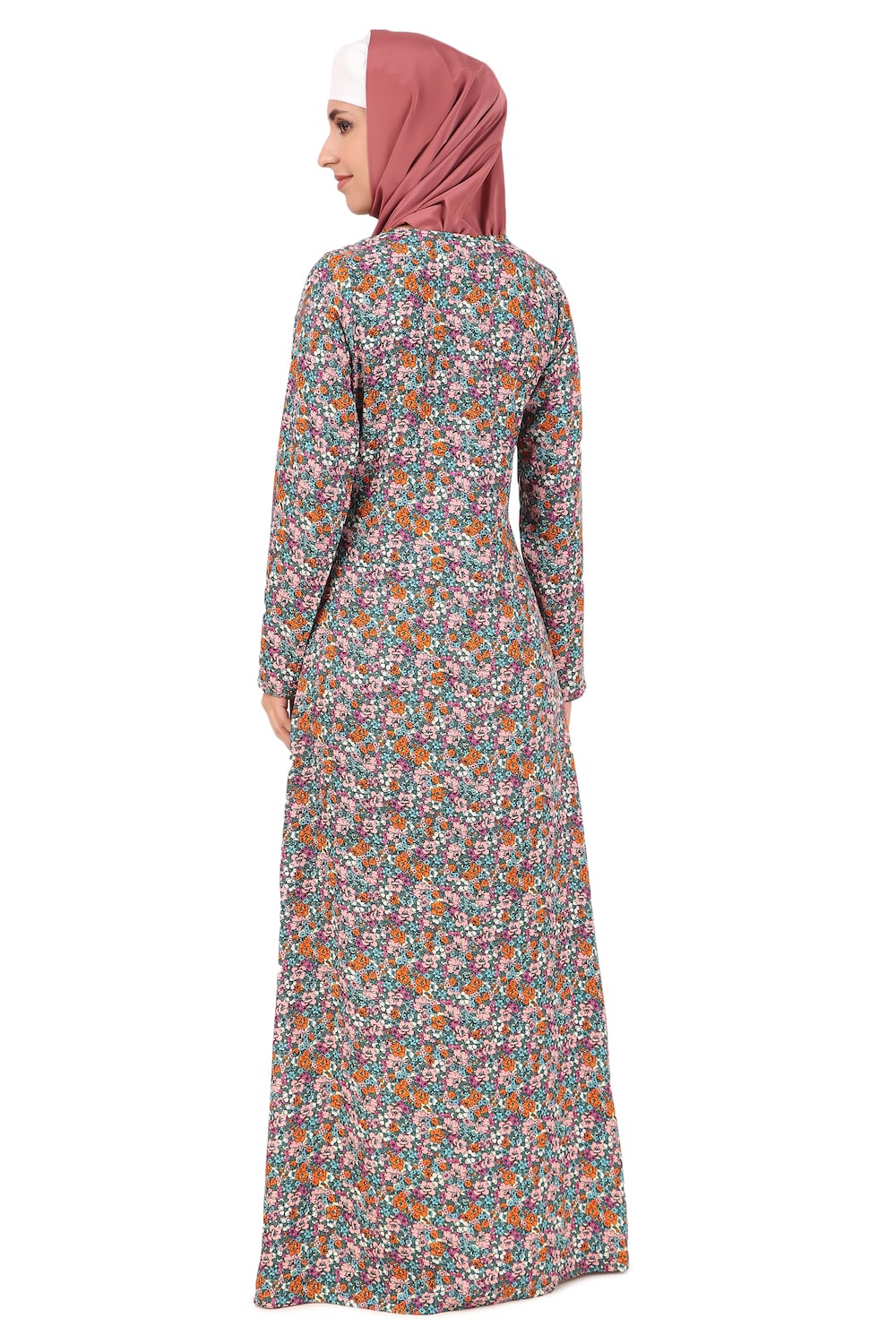 Printed Crepe Abaya AYP-441