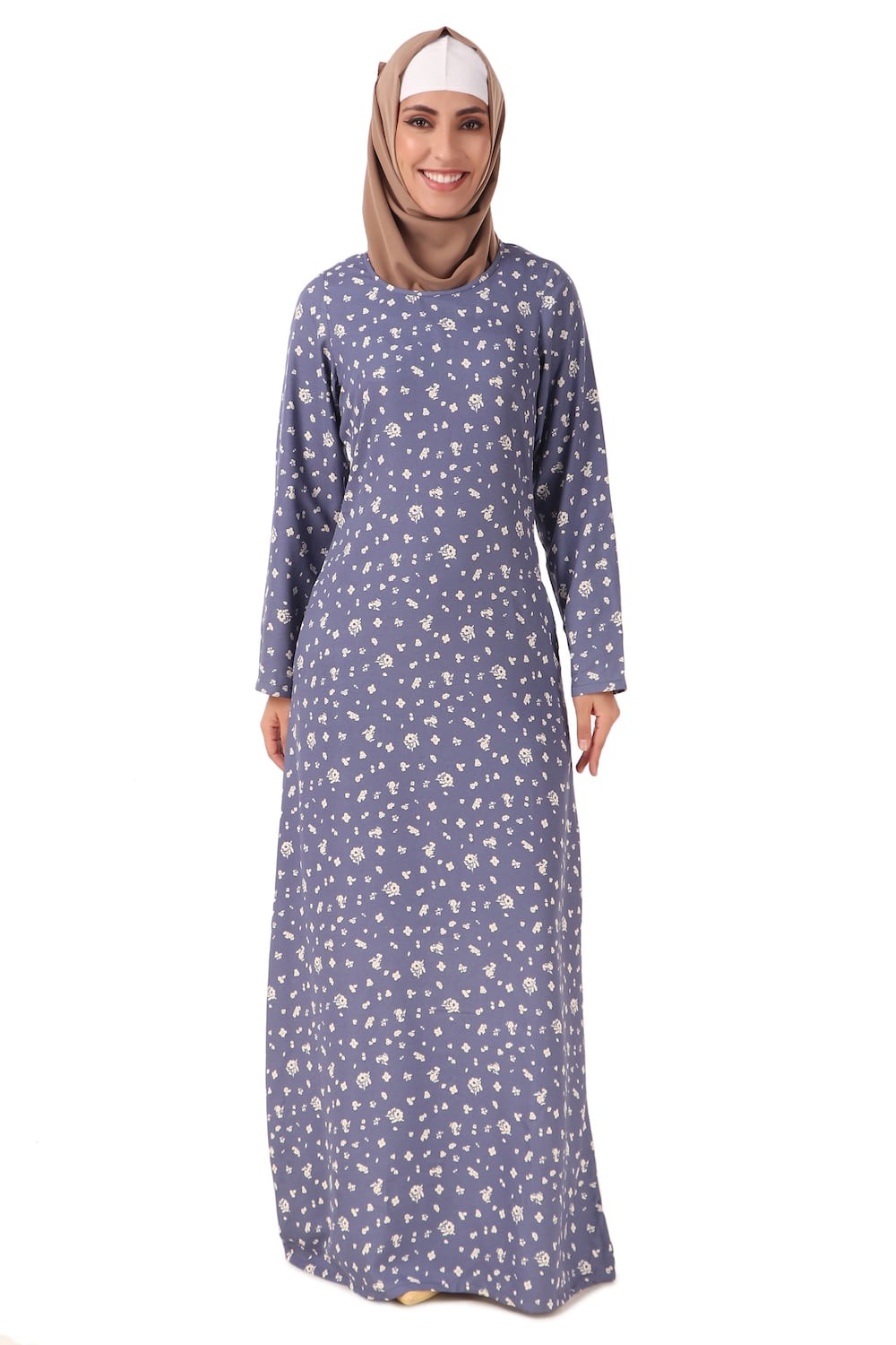 Printed Crepe Abaya AYP-444