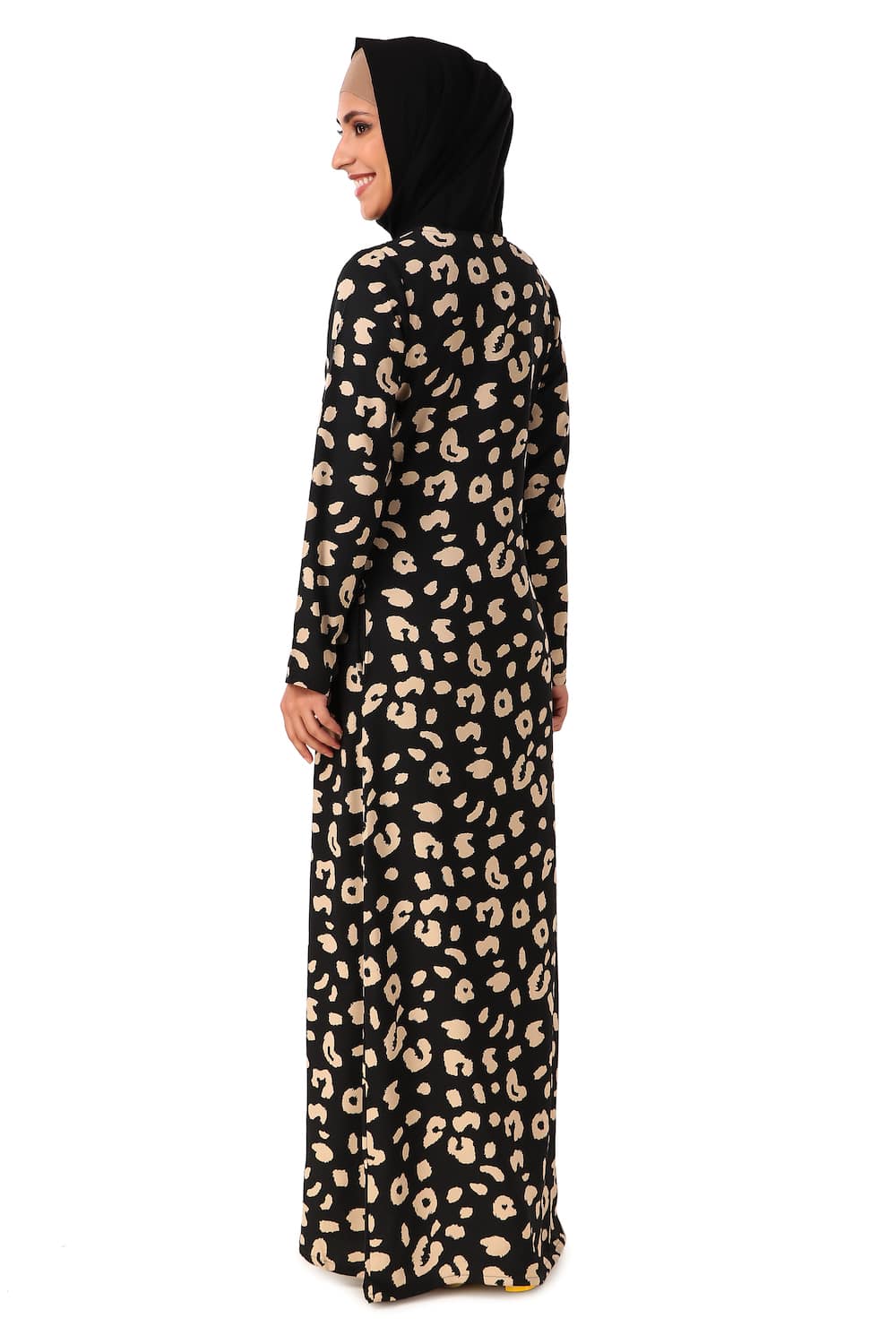 Printed Crepe Abaya AYP-450