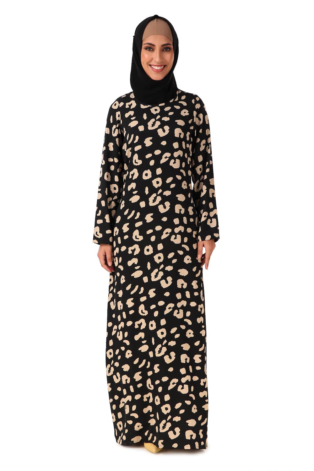 Printed Crepe Abaya AYP-450
